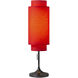 Lollipop 19.7 inch 8 watt Black Nickel Table Lamp Portable Light