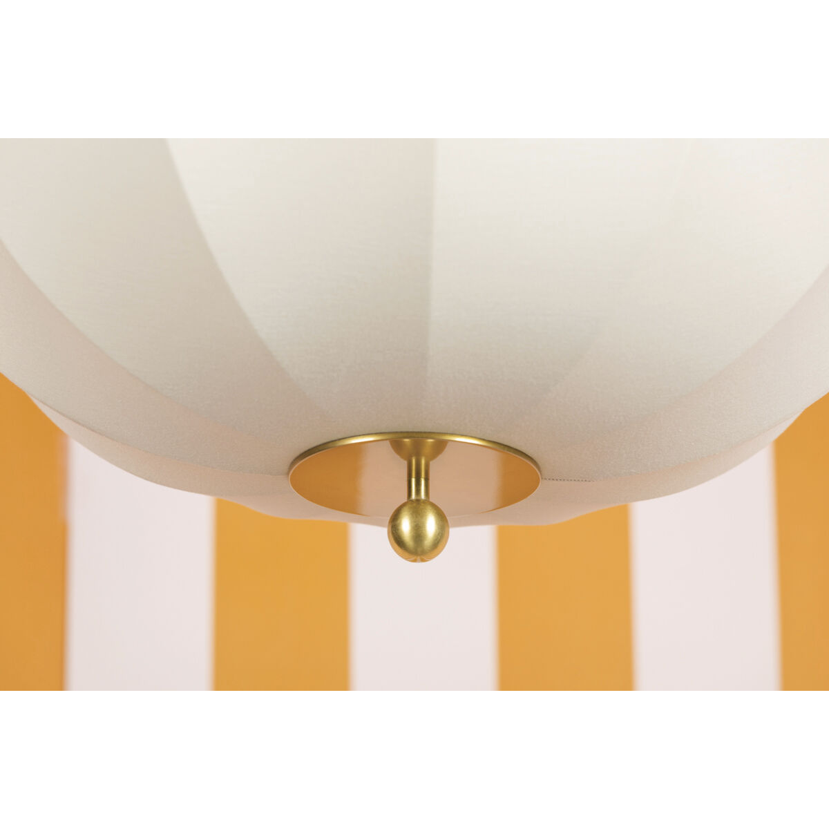 Meshelle 1 Light 20.25 inch Aged Brass Pendant Ceiling Light