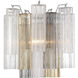Addis Bath Wall Light in Tronchi Glass Autumn