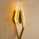 Down the Wrong Path 1 Light 9.5 inch Brass Kisser Wall Sconce Wall Light