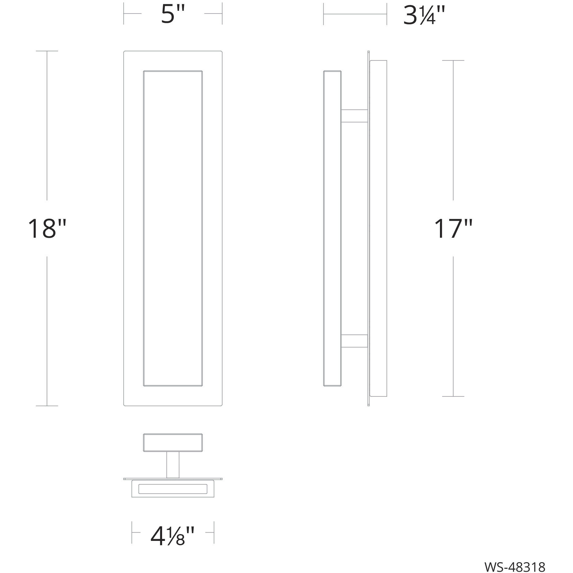 Zurich 1 Light Black Aged Brass ADA Wall Sconce Wall Light