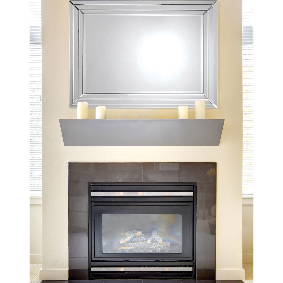 Bryse 48 X 36 inch Wall Mirror