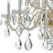 Traditional Crystal 12 Light 37.5 inch Polished Brass Chandelier Ceiling Light in Clear Swarovski Strass