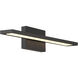 Parallel LED 24 inch Coal Wall Mount Wall Light