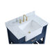 Clement 36 X 22 X 34.13 inch Blue Bathroom Vanity Cabinet