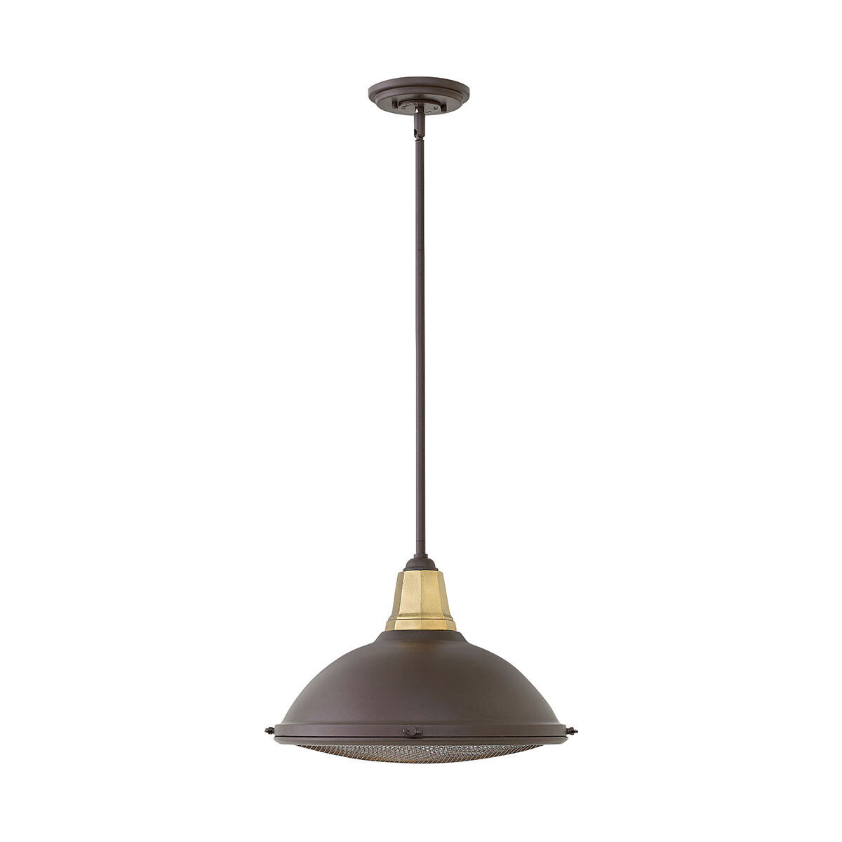 Barstow 1 Light 16.25 inch Buckeye Bronze Pendant Ceiling Light