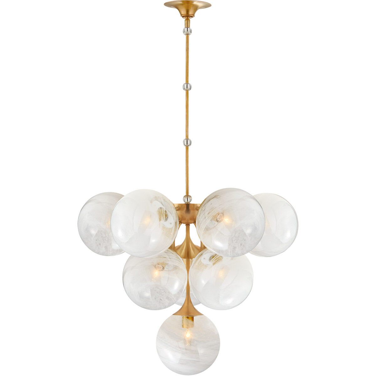AERIN Cristol 10 Light 28.00 inch Chandelier