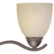 Triton 4 Light 29 inch Sable Bronze Wall Lamp Wall Light