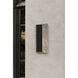 Avenelle LED 13.75 inch Sand Coal Black Outdoor Wall Sconce