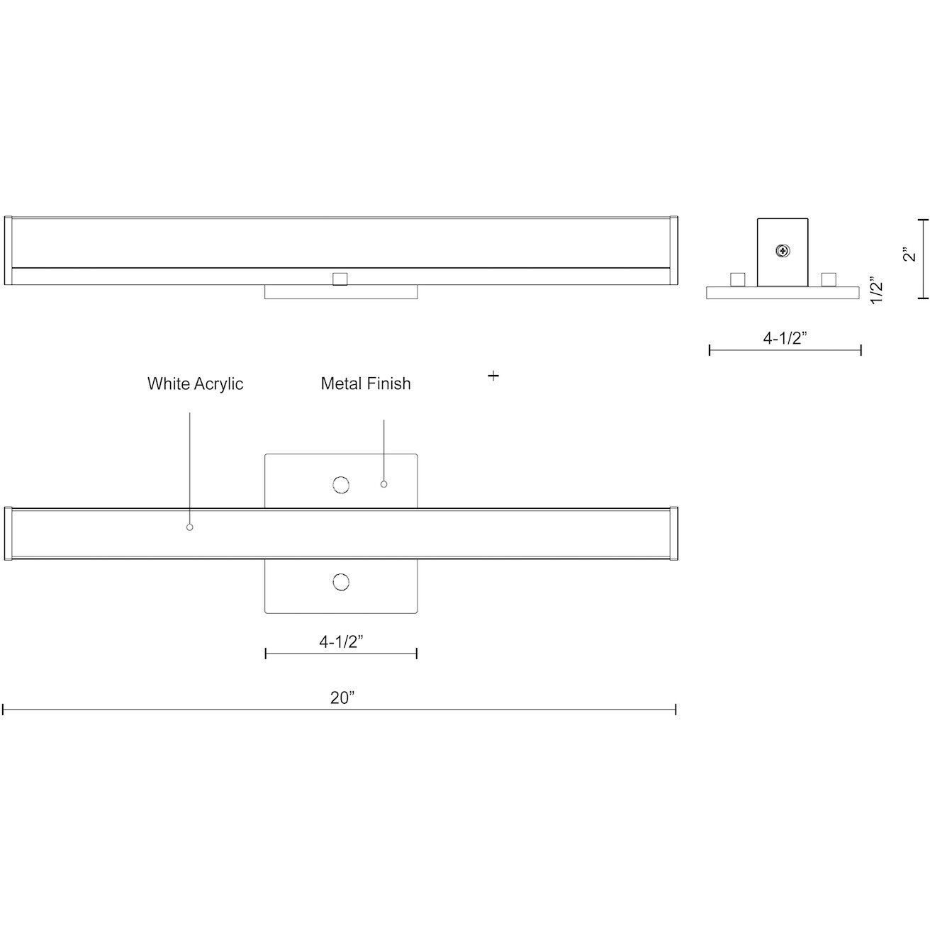 Jane-Slim Bath Vanity Light Wall Light