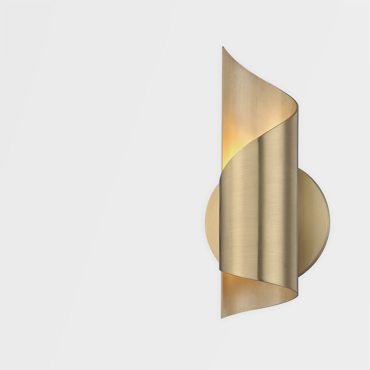 Evie LED 4.75 inch Aged Brass ADA Wall Sconce Wall Light