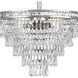 Mercer 7 Light 20 inch Olde Silver Chandelier Ceiling Light