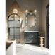 Barbican 2 Light 6.5 inch Antique Brass Bath Sconce Wall Light