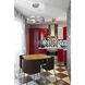 Amulet LED 23.5 inch Chrome Pendant Ceiling Light