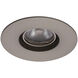 Ocularc LED Brushed Nickel Recessed Lighting in Flood, 3000K, Round