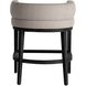Douglas 30 inch Cerused Ash / Ivory Beige Bar Counter Stool