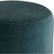 Avalon 20 inch Aegean and Champagne Swivel Ottoman
