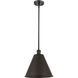 Ballston Cone LED 12 inch Oil Rubbed Bronze Pendant Ceiling Light