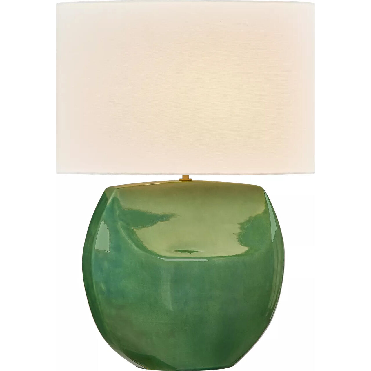 HABLE Pente 27 inch 75 watt Green Table Lamp Portable Light