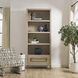 Alessia 88 X 36 inch Brushed Brass Etagere