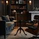 Kaldera 29 X 29 inch Matte Black Side Table