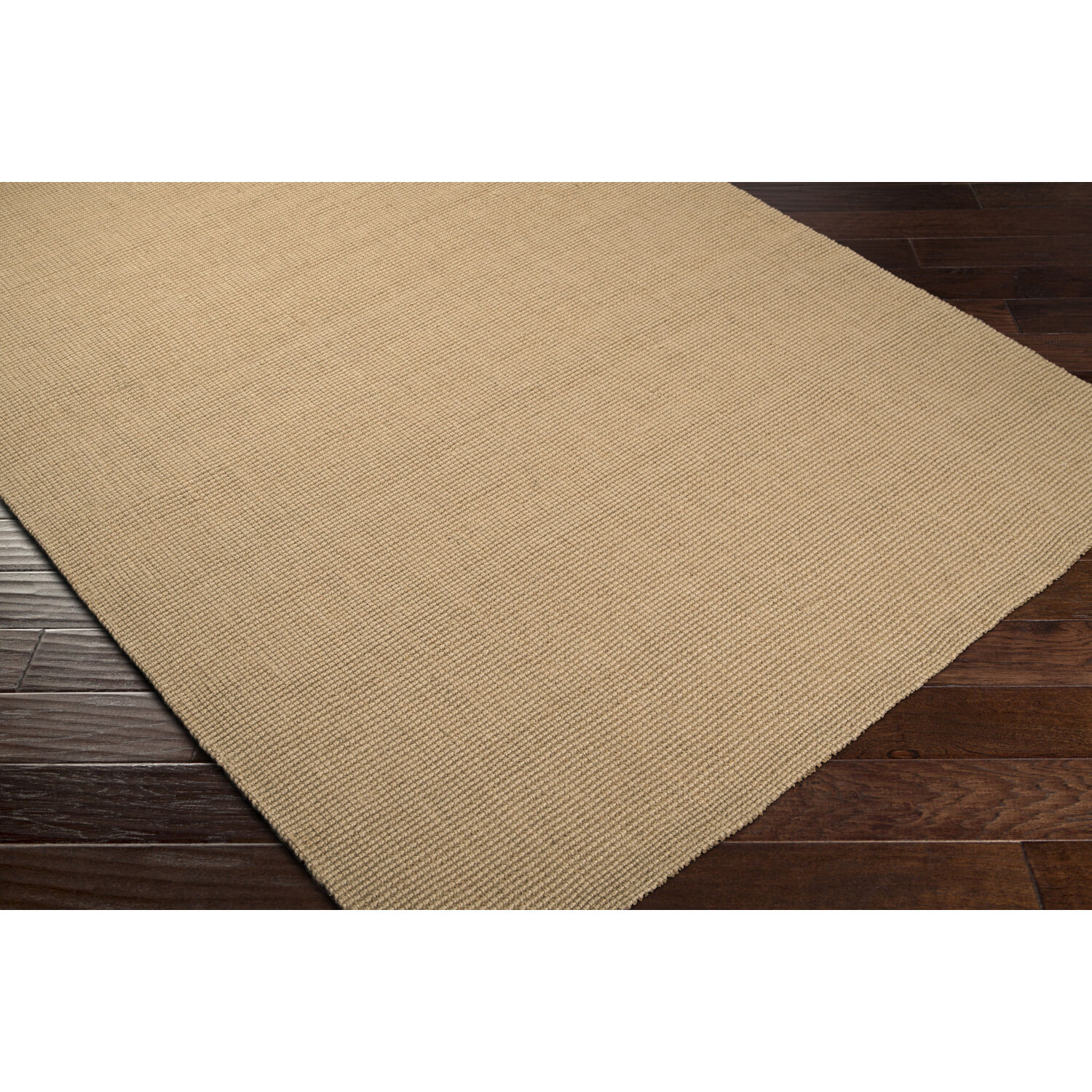 Jute Woven 108 X 72 inch Tan Handmade Rug, Rectangle