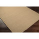 Jute Woven 108 X 72 inch Tan Handmade Rug, Rectangle