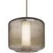 Niles 10 LED Satin Nickel Stem Pendant Ceiling Light