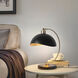 Luna Bella 15 inch 9 watt Weathered Brass Table Lamp Portable Light
