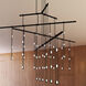 Suspenders LED 48 inch Satin Black Modular Pendant Composition Ceiling Light