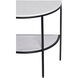 Lazlo 23.5 X 22 inch White Accent Table