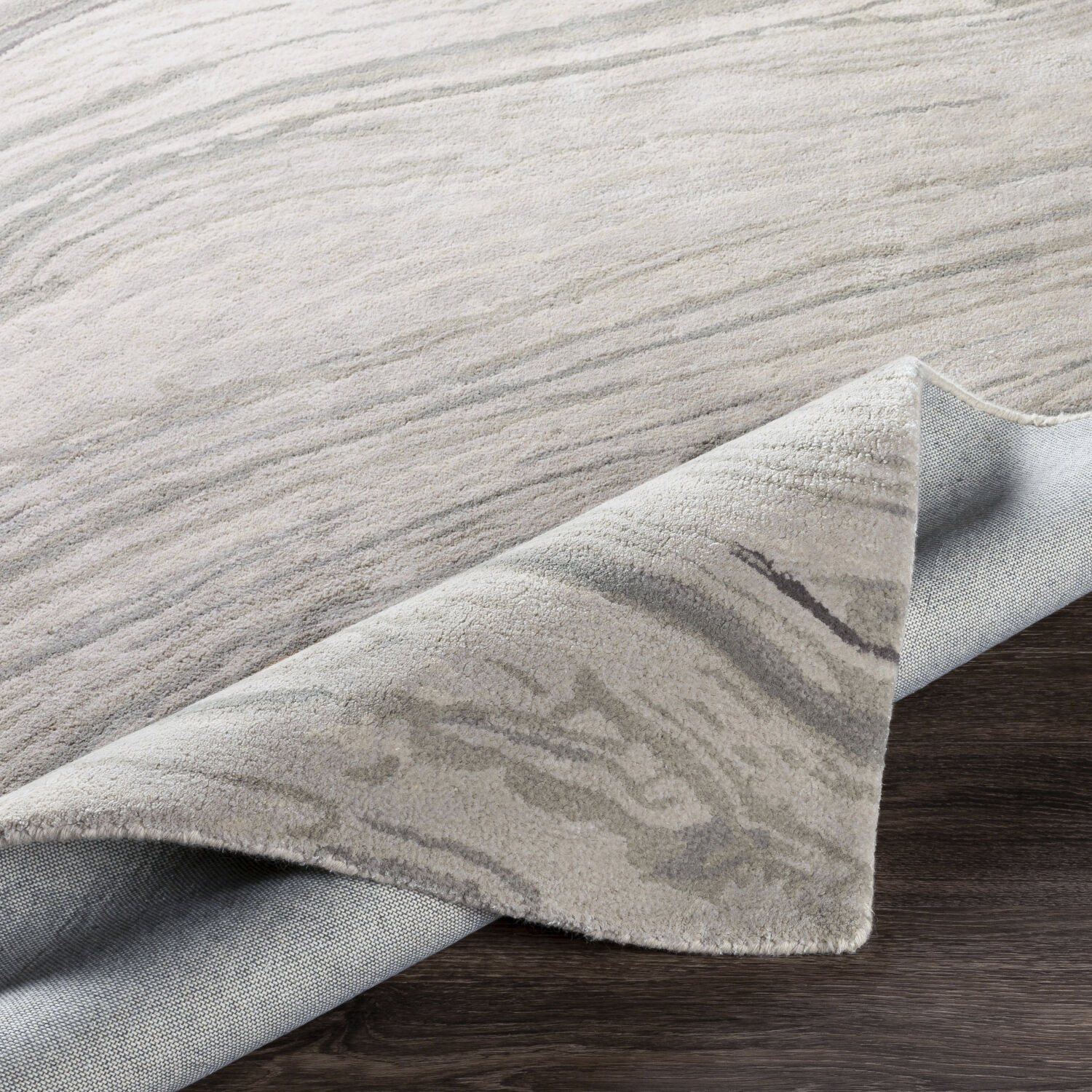 Kavita 72 X 72 inch Medium Gray Rug in 6 Ft Round, Round