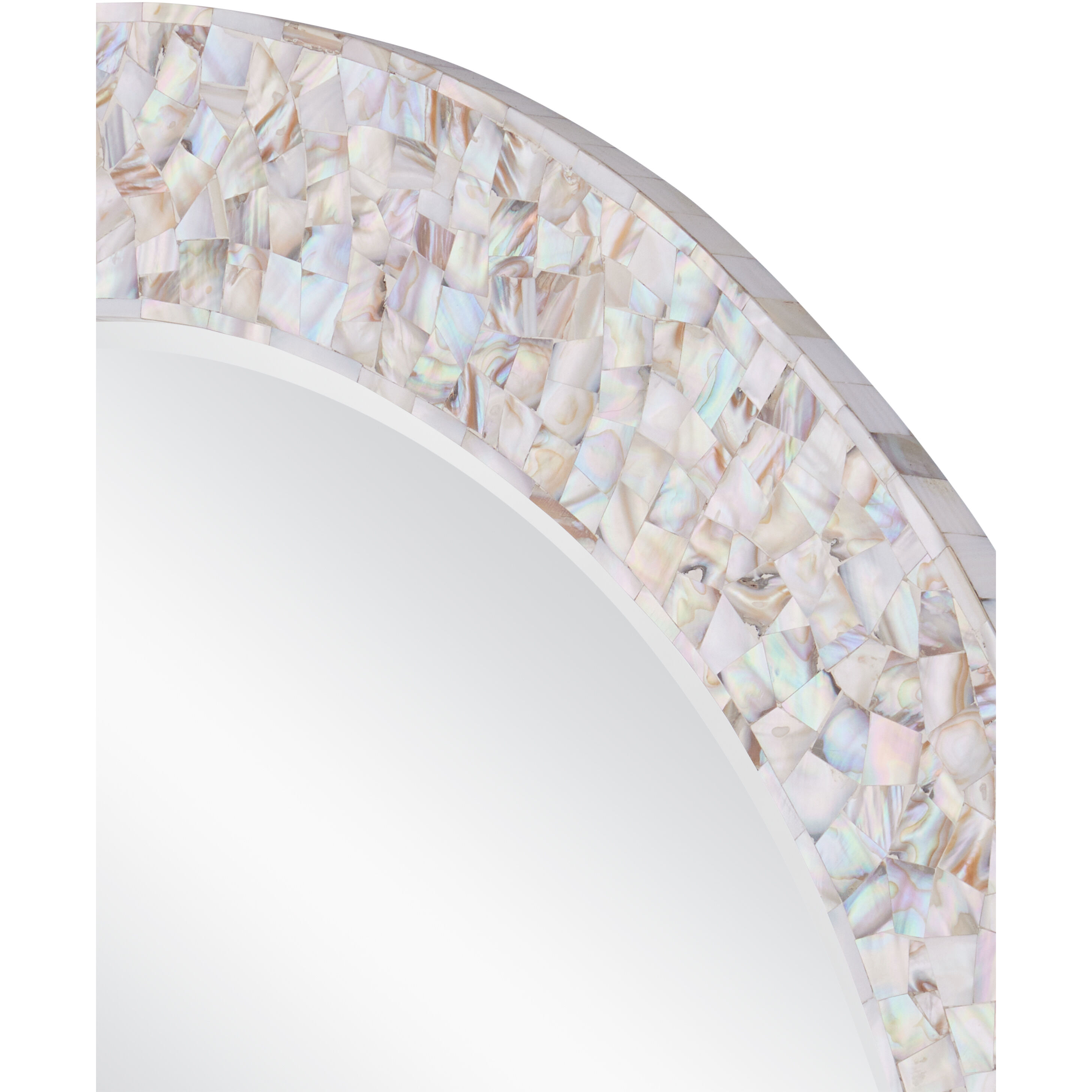 Uma 38 inch Natural/White/Mirror Mirror