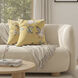 Golden Branch 24 inch Multicolor Pillow
