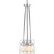 Calhoun 3 Light 22.63 inch Brushed Nickel Chandelier Ceiling Light