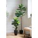 Fiddle-Leaf Green Faux Fiddle Leaf Tree