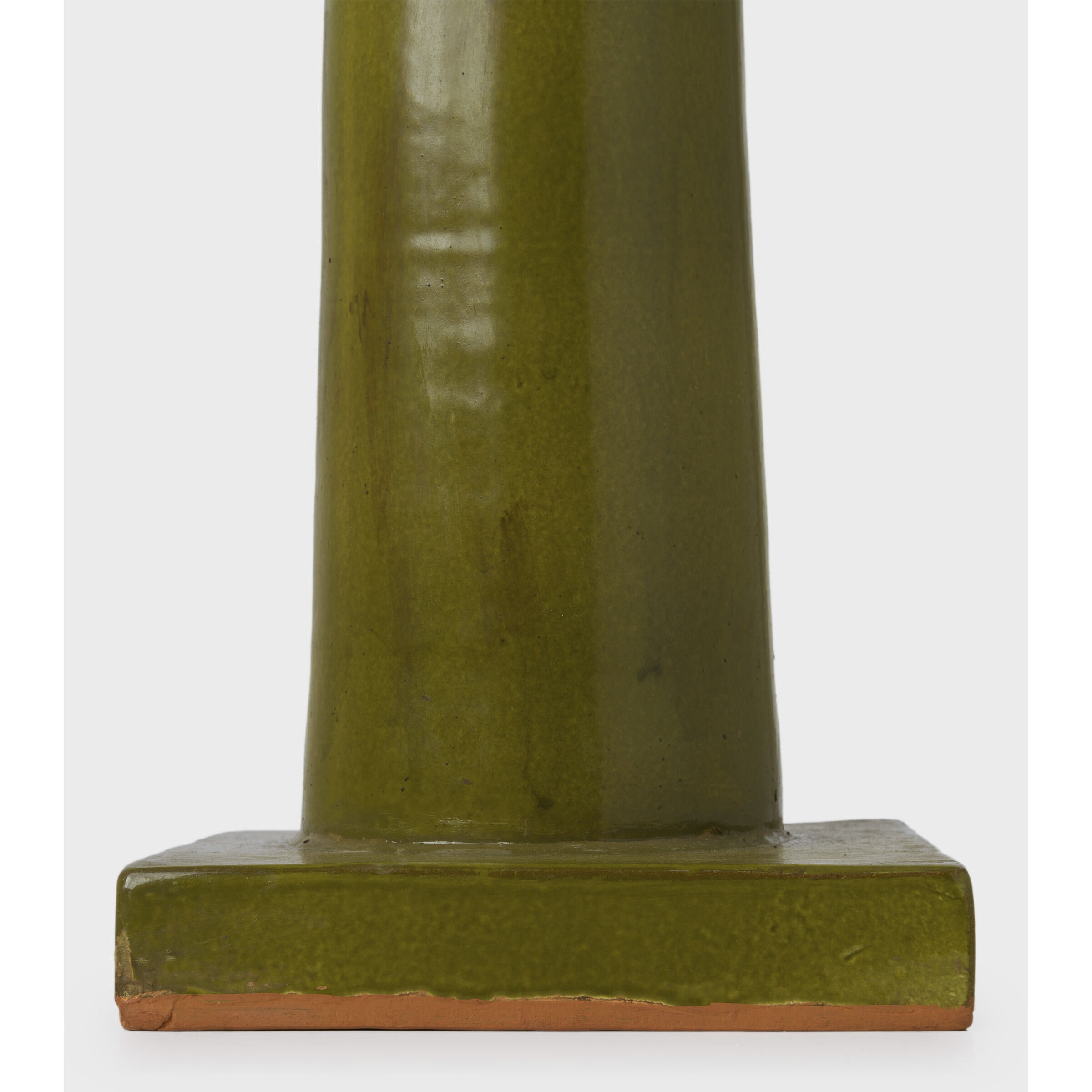 Chapman & Myers Colonne 27.75 inch 15.00 watt Moss Green Balustrade Table Lamp Portable Light, Large