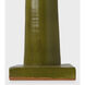 Chapman & Myers Colonne 27.75 inch 15.00 watt Moss Green Balustrade Table Lamp Portable Light, Large
