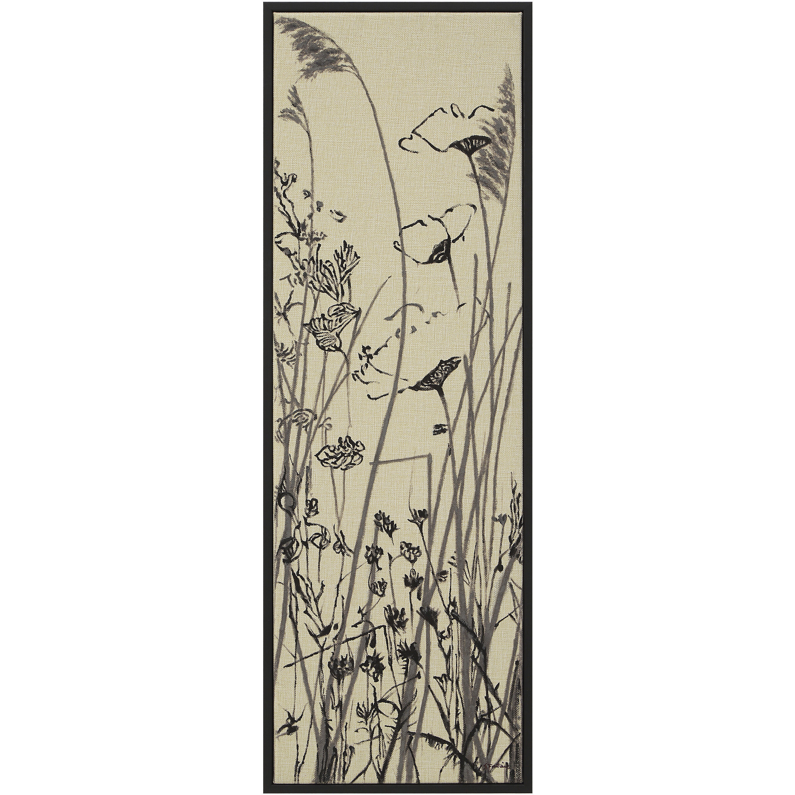 Karolina Multicolor and Black Canvas Art, Set of 2