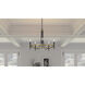 Legare 5 Light 26 inch Matte Black Chandelier Ceiling Light