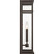Briarlane 2 Light 20 inch Painted Legacy Brass and Dark Bronze Outdoor Wall Sconce