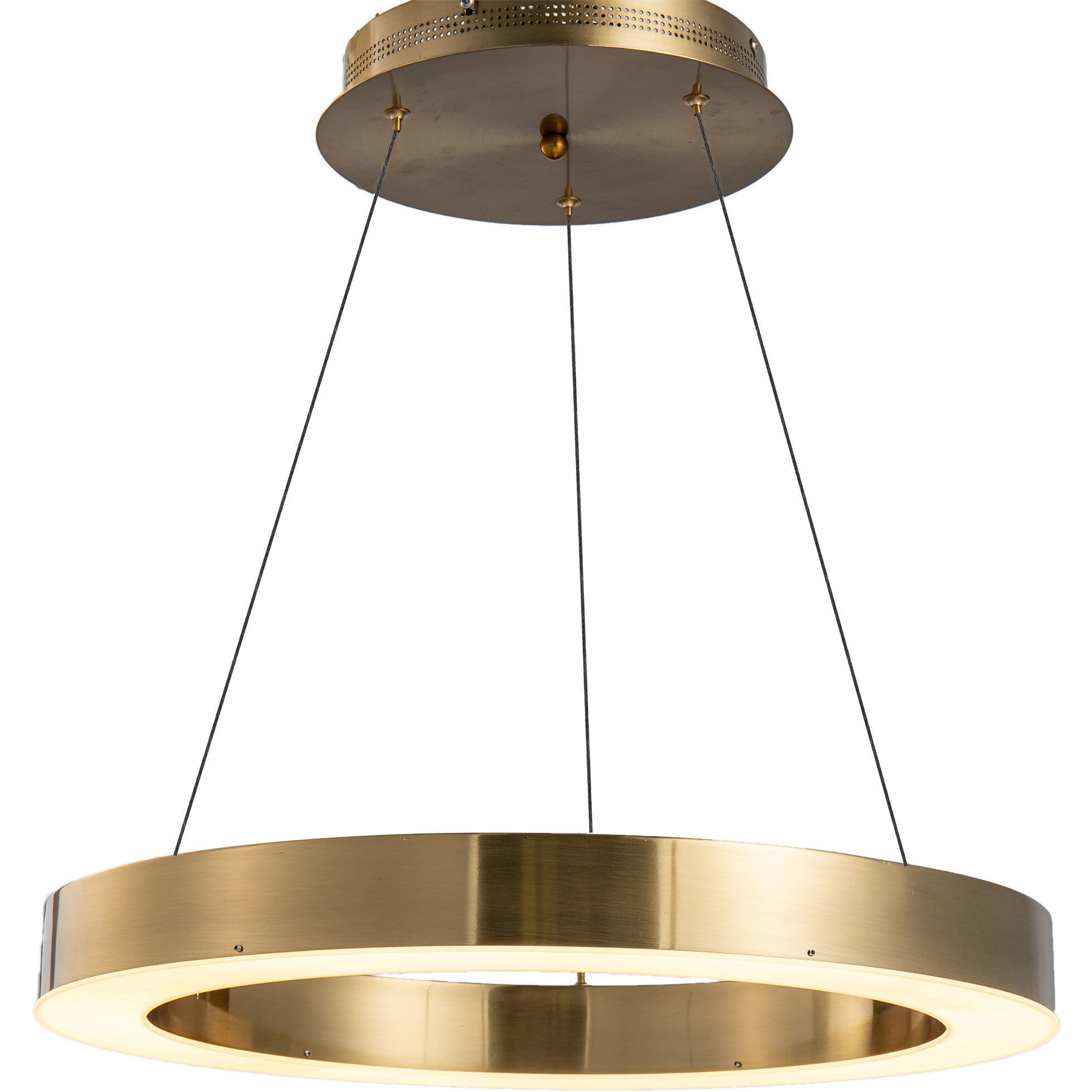 Canada LED 31.5 inch Gold Chandelier Ceiling Light