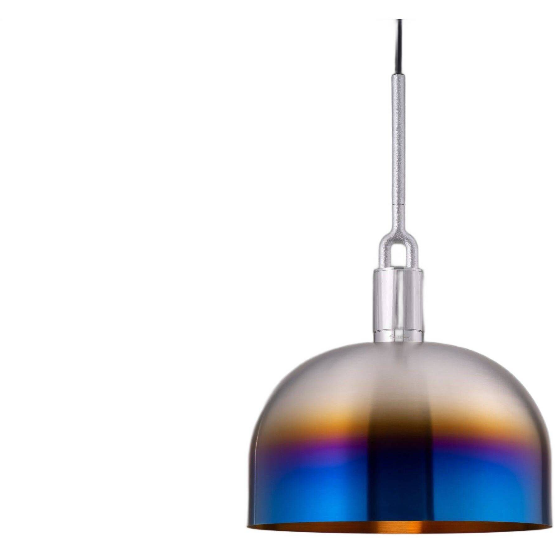 Forked LED 13.39 inch Burnt Steel Pendant Ceiling Light