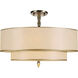 Luxo 5 Light 26 inch Antique Brass Chandelier Ceiling Light