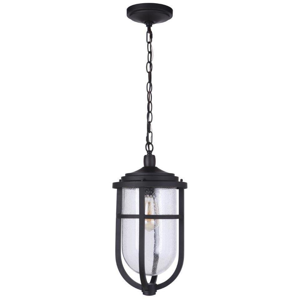Voyage 1 Light 9.5 inch Midnight Outdoor Pendant