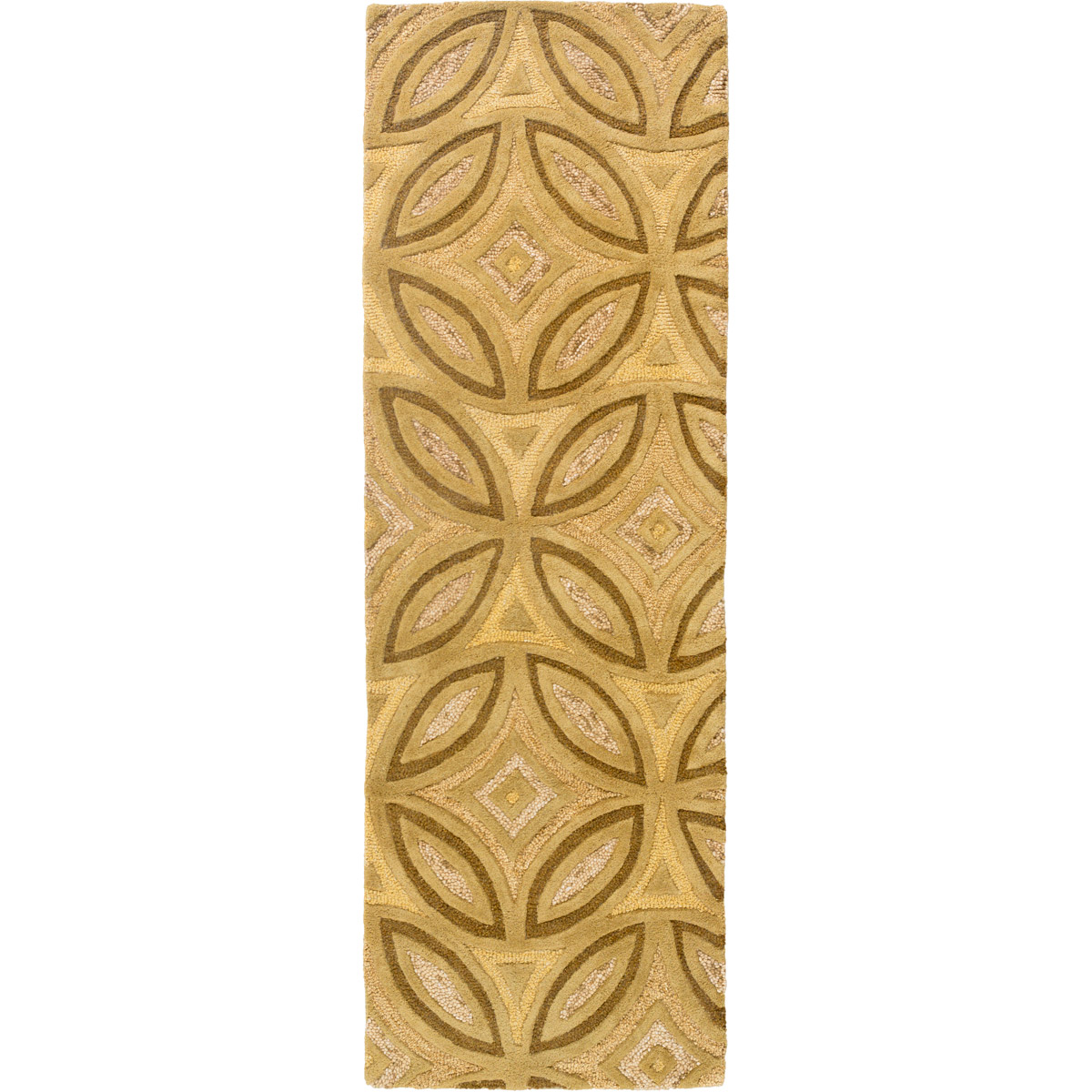 Perspective 156 X 108 inch Olive, Wheat, Camel Rug