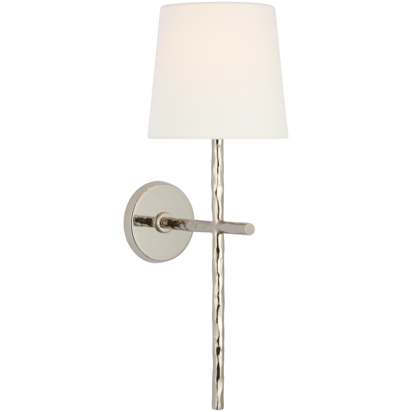 Suzanne Kasler Collette LED 8 inch Polished Nickel Tail Sconce Wall Light