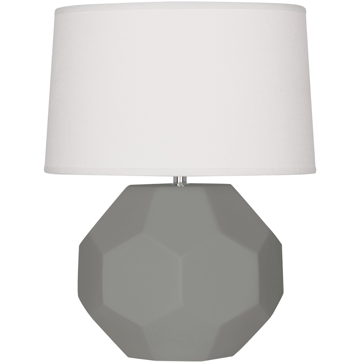 Small Franklin 16.38 inch 60 watt Matte Smoky Taupe Accent Lamp Portable Light
