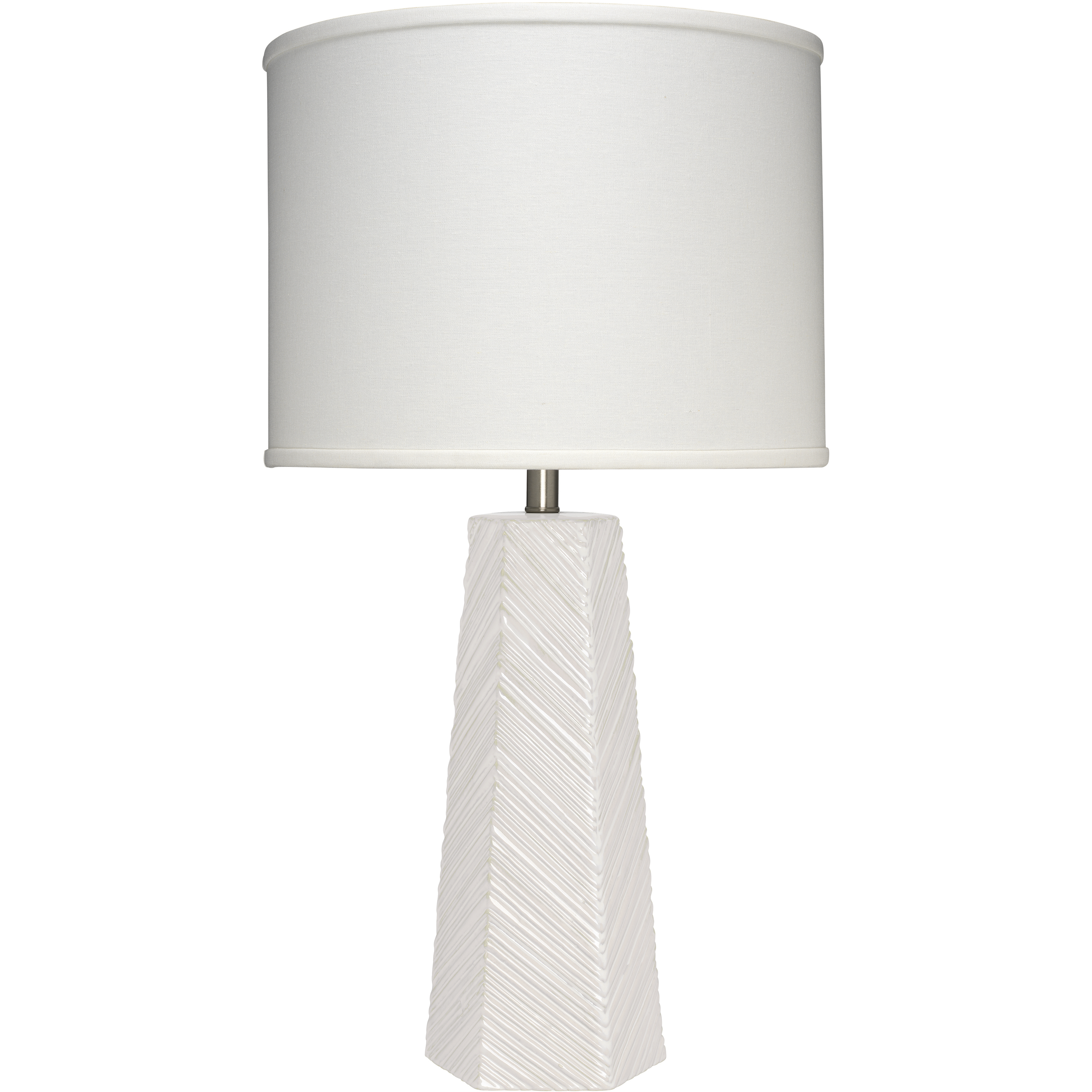 High Rise 32 inch 150 watt Cream Table Lamp Portable Light