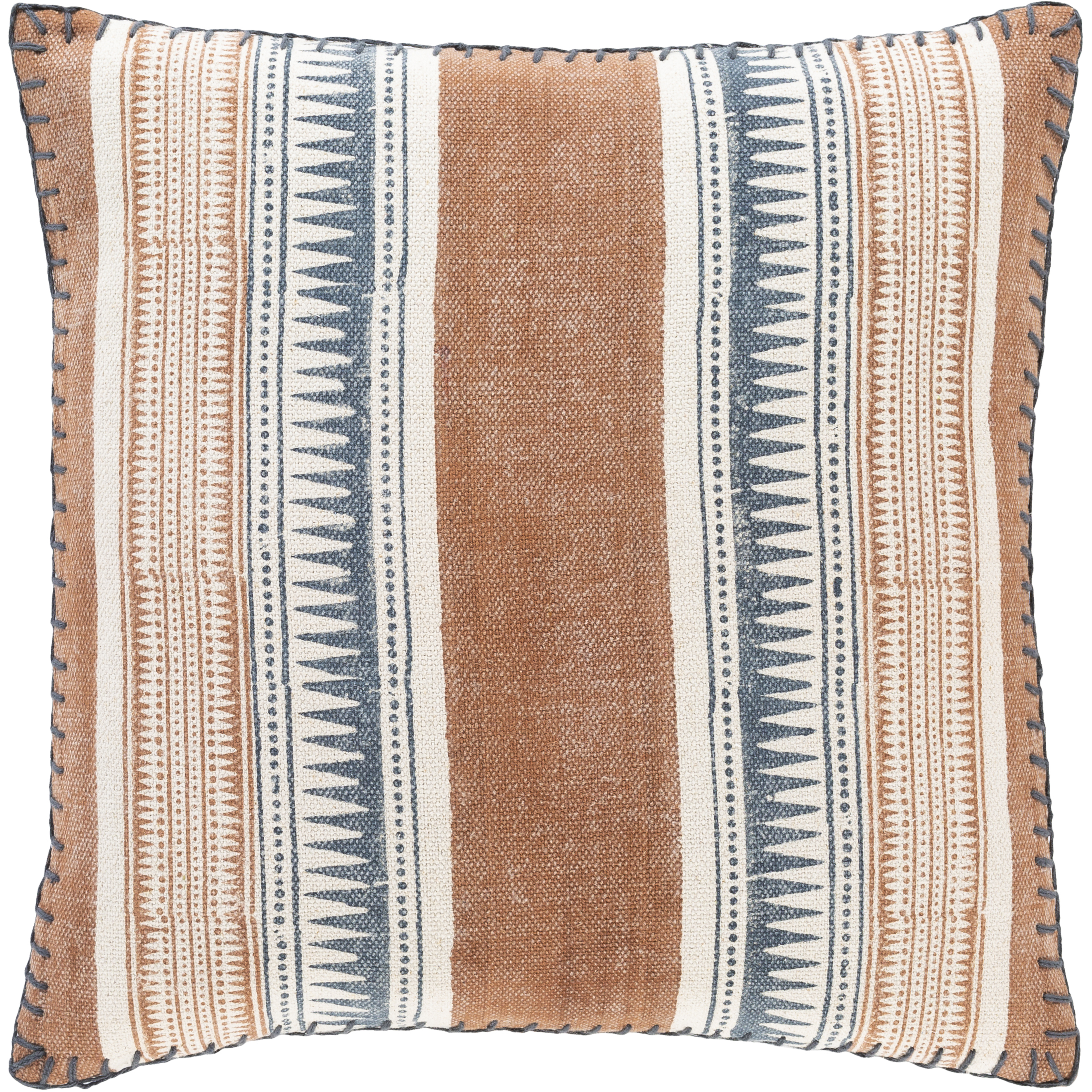 Zendaya 20 X 20 inch Dark Blue Pillow Kit, Square